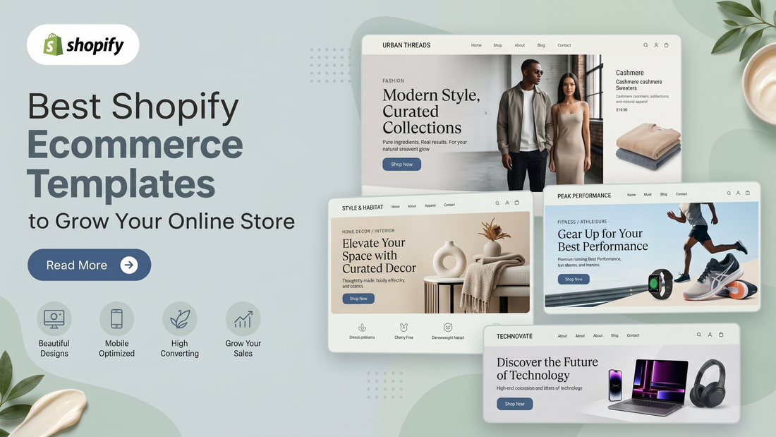 Best Shopify Ecommerce Templates for Your Online Store
