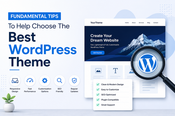 Fundamental Tips To Help Choose The Best WordPress Theme