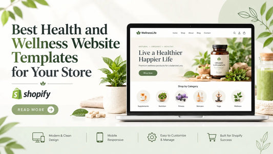 Health and Wellness Website Templates