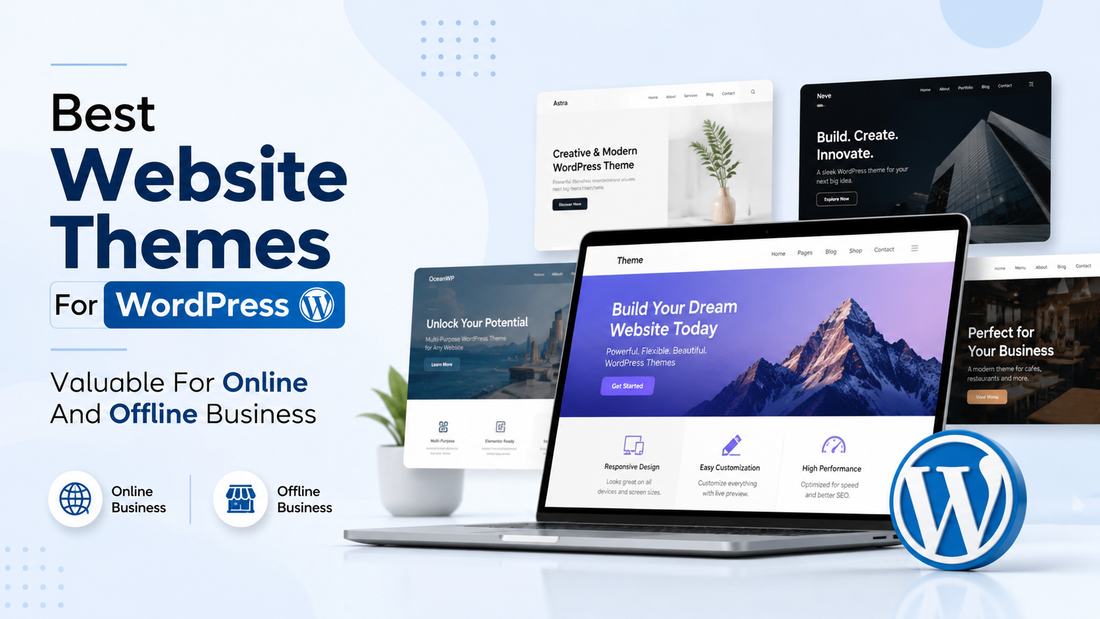 Best Website Themes For WordPress - Valuable For Online And Offline Business