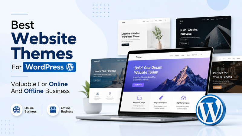 Best Website Themes For WordPress - Valuable For Online And Offline Business