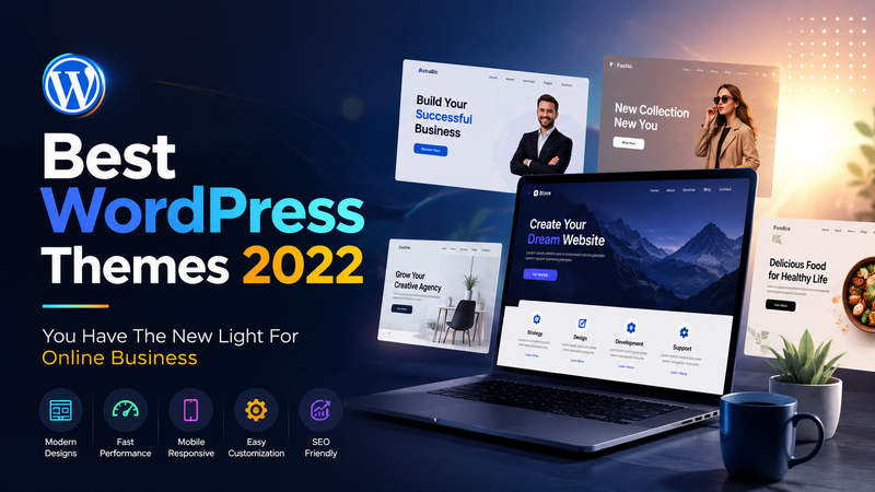Best WordPress Themes 2022 - You Have The New Light For Online Business