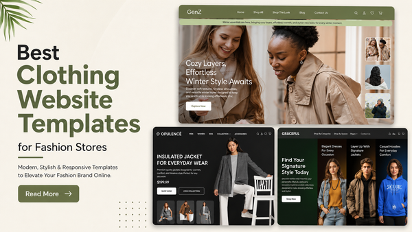 Clothing Website Templates