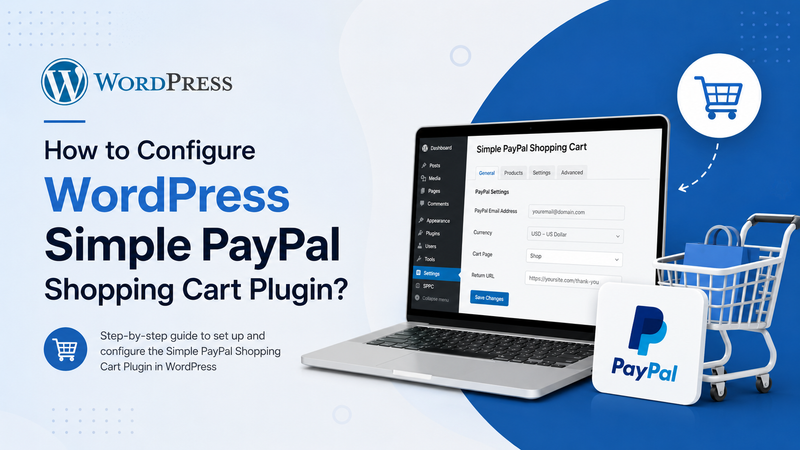 Configure WordPress Simple PayPal Shopping Cart Plugin
