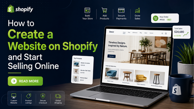 Create a Website on Shopify