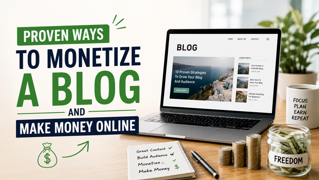 Monetize A Blog And Make Money Online