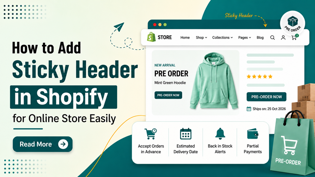 Sticky Header in Shopify