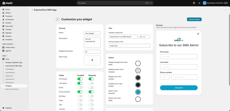 App Widget