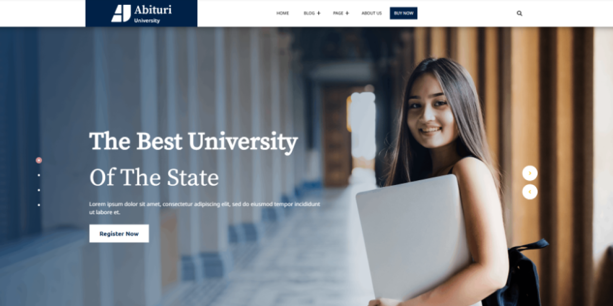 Education Training WordPress Theme