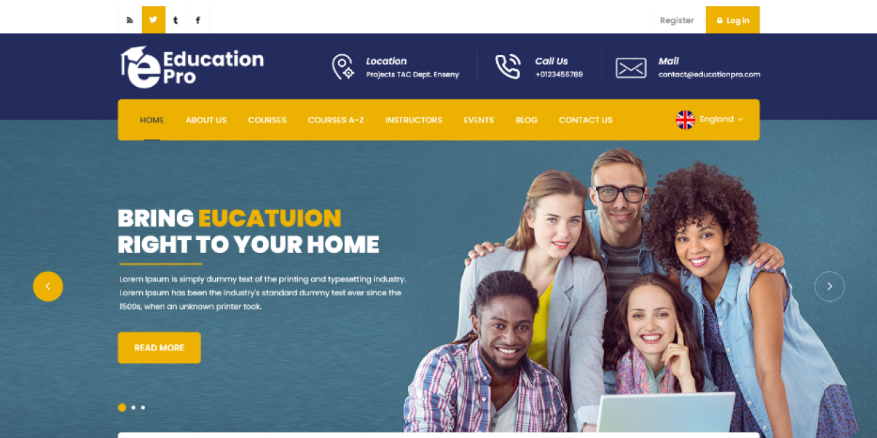 Educator WordPress Theme