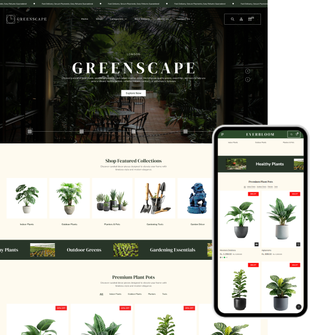 Everbloom - Plants Shopify Theme