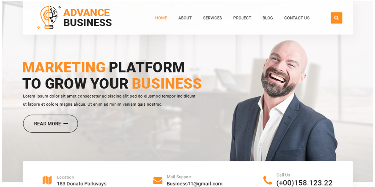 Free WordPress Theme for Business