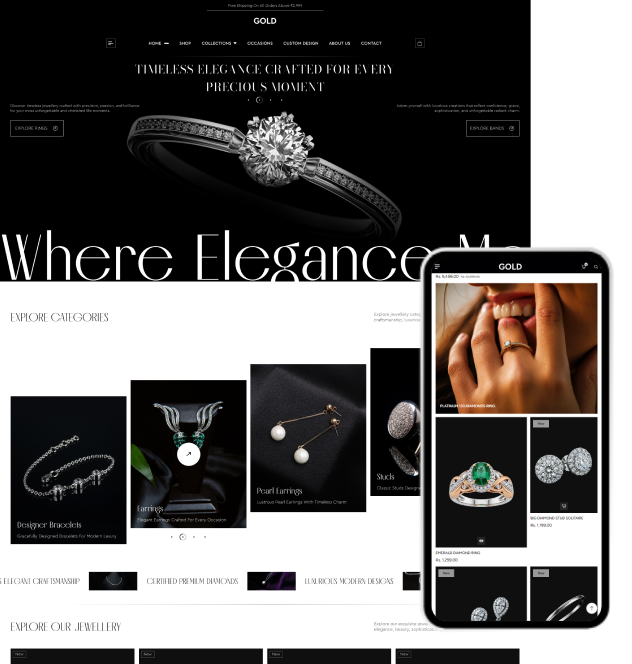Gold - Jewelry Shopify Theme