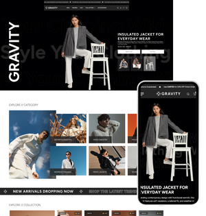 Gravity - Fashion Shopify Theme