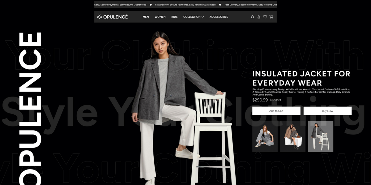 Opulence - Fashion Shopify Theme