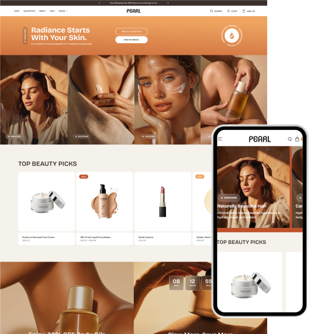 Pearl - Beauty Shopify Theme