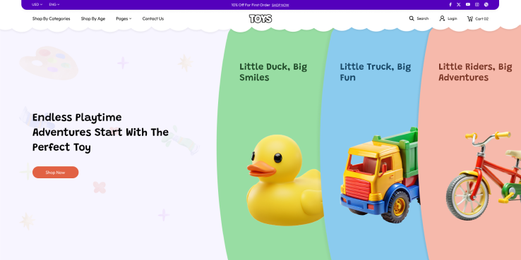 Soft - Toys Shopify Theme