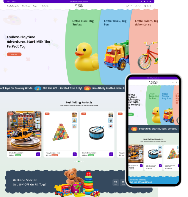 Soft - Toys Shopify Theme