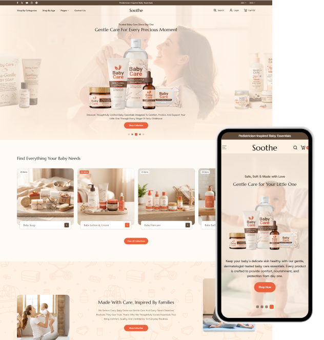 Soothe - Wellness Shopify Theme