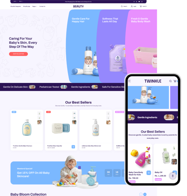 Twinkle - Baby Store Shopify Theme
