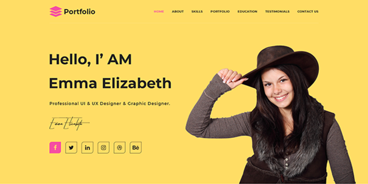 WordPress Portfolio Theme