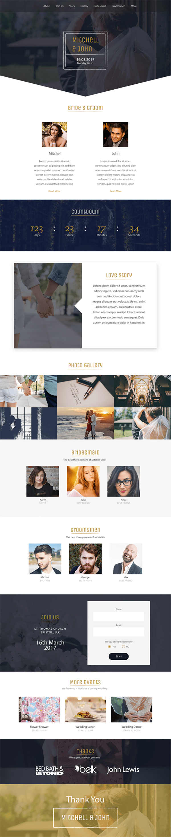 BB Wedding WordPress Theme