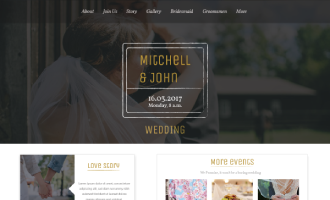 Free Wedding WordPress Theme