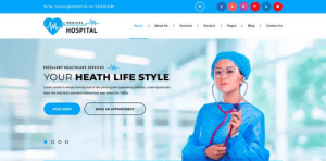 free Medical WordPress theme