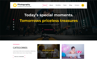 Free Photography WordPress Theme