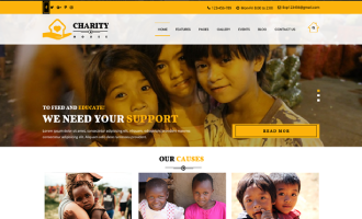 Free Charity WordPress Theme