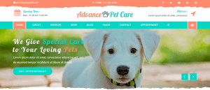 pet WordPress theme