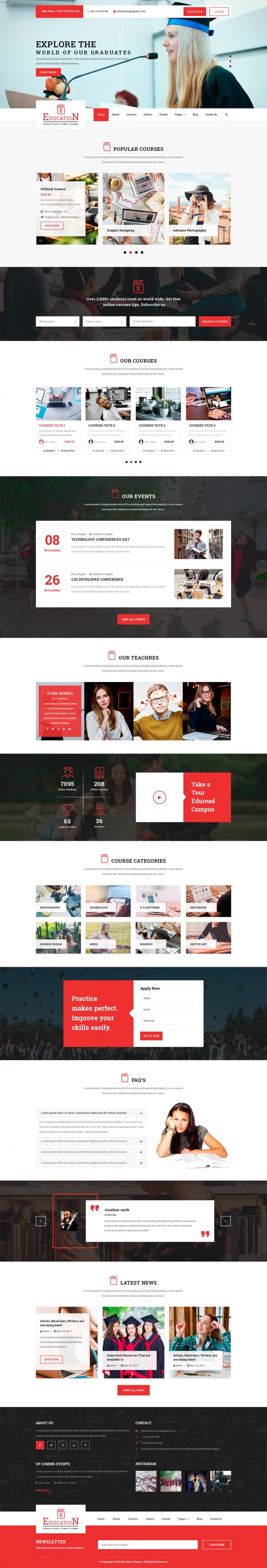 Education WordPress Theme