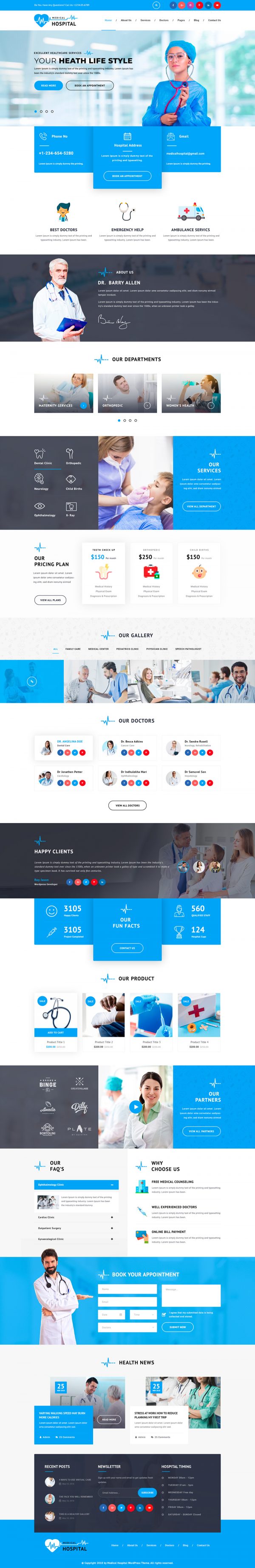 Medical WordPress Theme