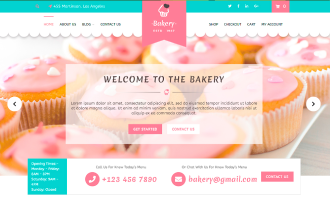 Bakery WordPress Theme