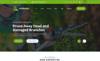 Free Landscaping WordPress Theme