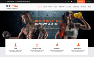 Free WordPress Fitness Theme