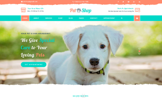 Free Pet WordPress Theme