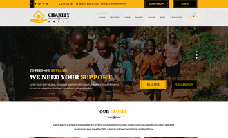 Premium Charity WordPress Theme