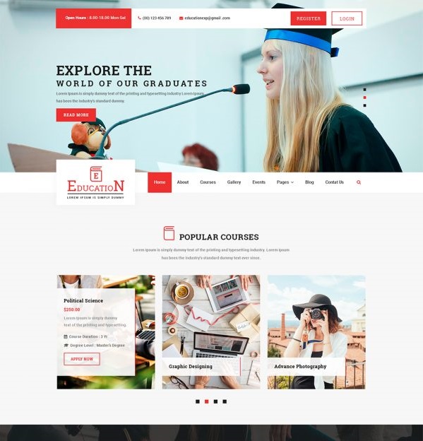 Education WordPress Theme