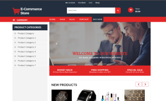 Free WP Ecommerce Store WordPress Theme