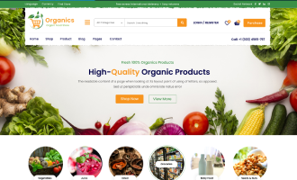 Organic Market WordPress Theme