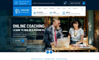 Free Coaching WordPress Theme