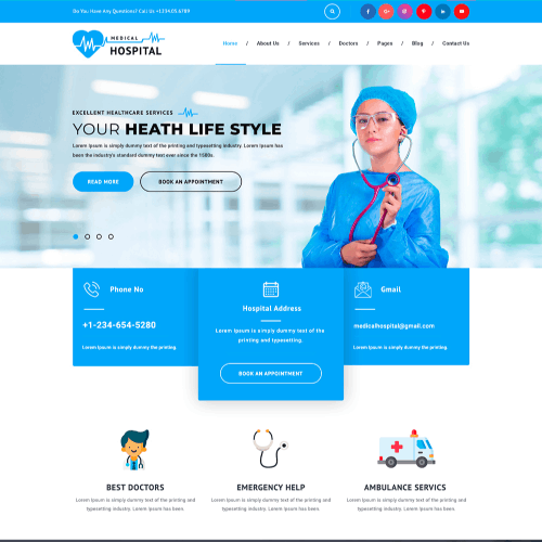 Medical WordPress Theme