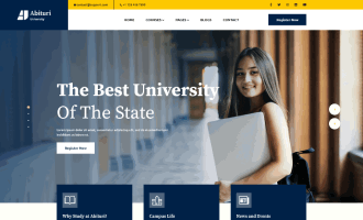 Education Training WordPress Theme