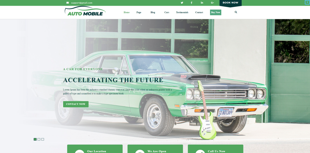 automobile-wordpress-theme