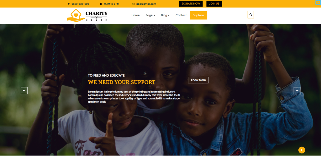 premium-charity-wordpress-theme