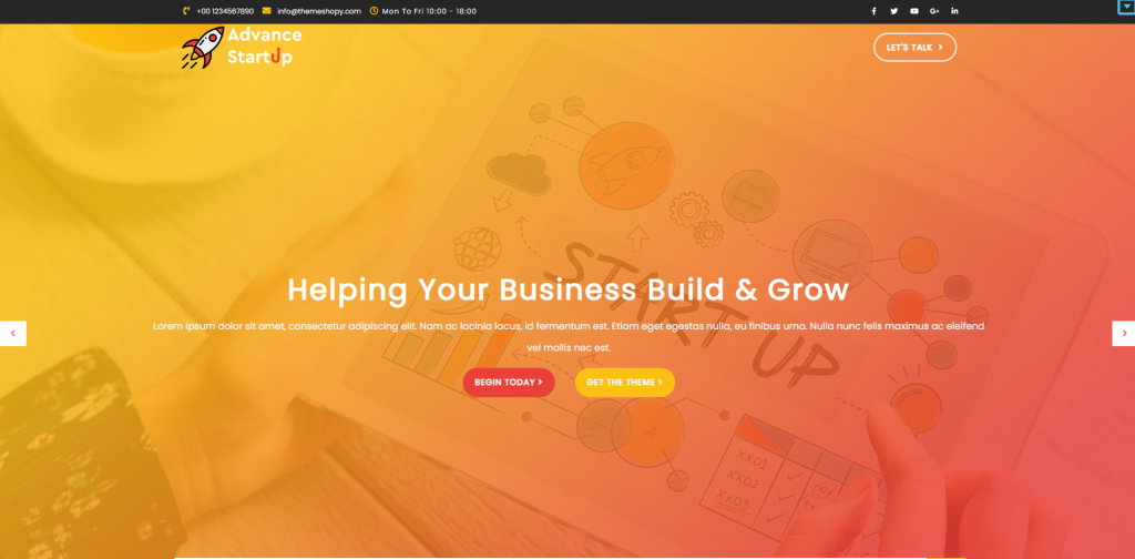 startup-wordpress-theme