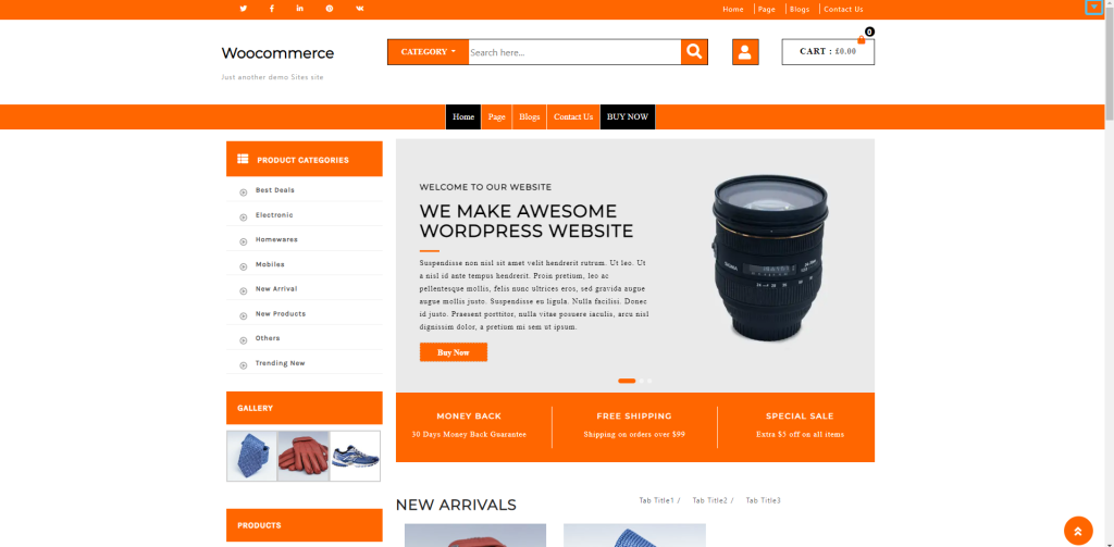 wordpress-ecommerce-theme