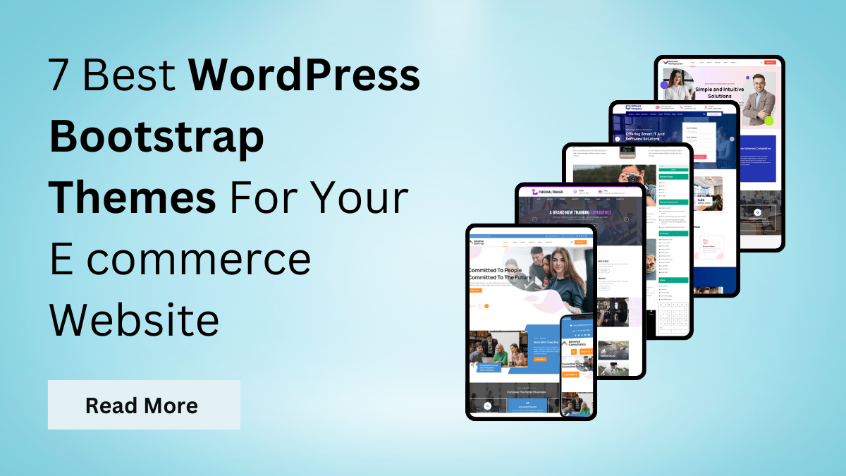 7 Best WordPress Bootstrap Themes For Your E commerce Website